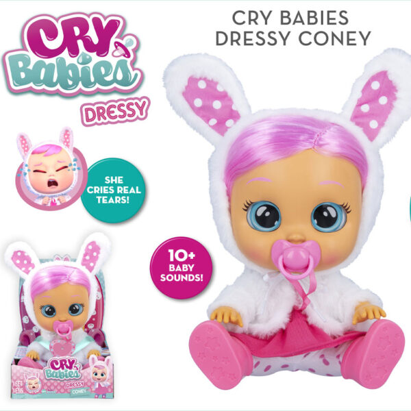 Cry Babies Dressy Coney ( Pack of 04 )